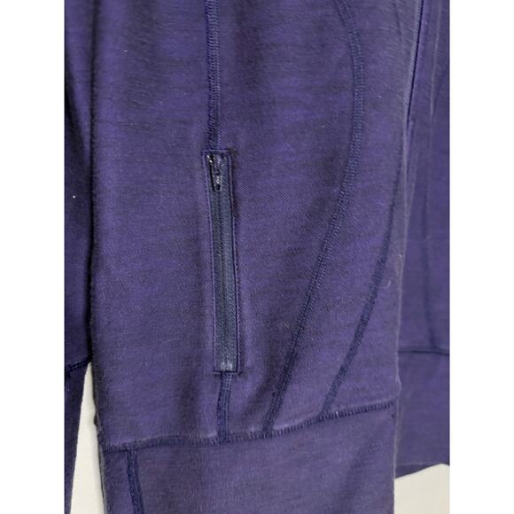 Lululemon In Stride purple full zip athletic sweater jacket - Picture 5 of 8